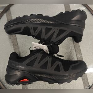 Men Speedcross Peak Clima Salomon Waterproof Trail Running Shoes - Black S.10